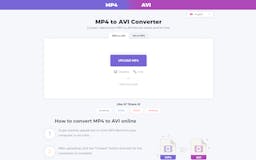 MP4 to AVI Converter media 2