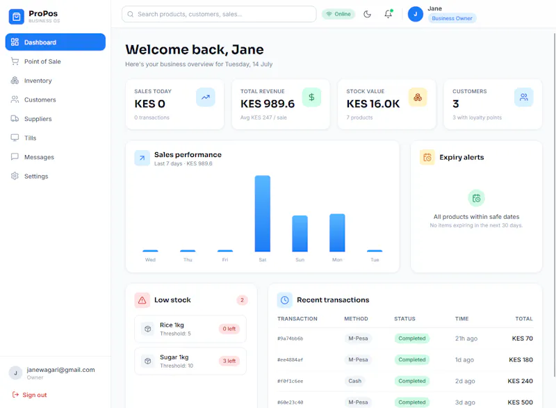 ProPos — Business Operating System screenshot 6