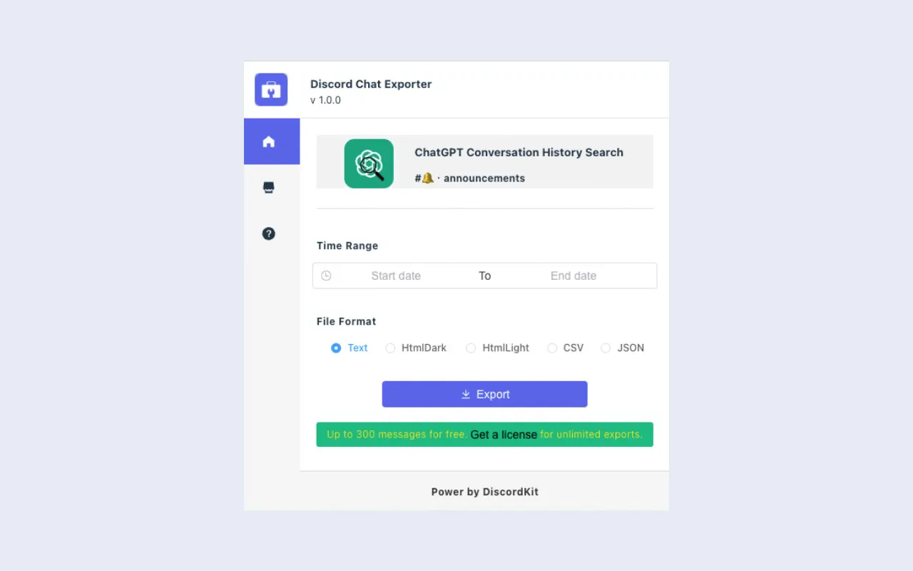 DiscordKit – Discord Chat Exporter gallery image