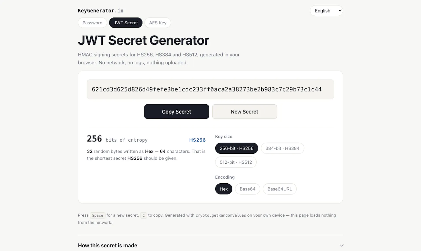 KeyGenerator.io screenshot 5