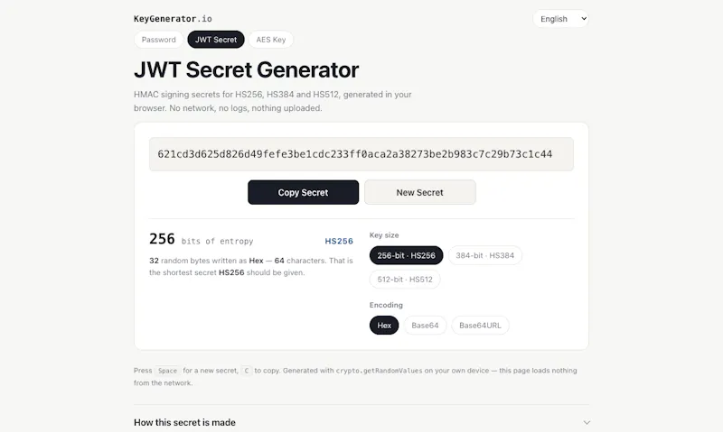 KeyGenerator.io screenshot 5