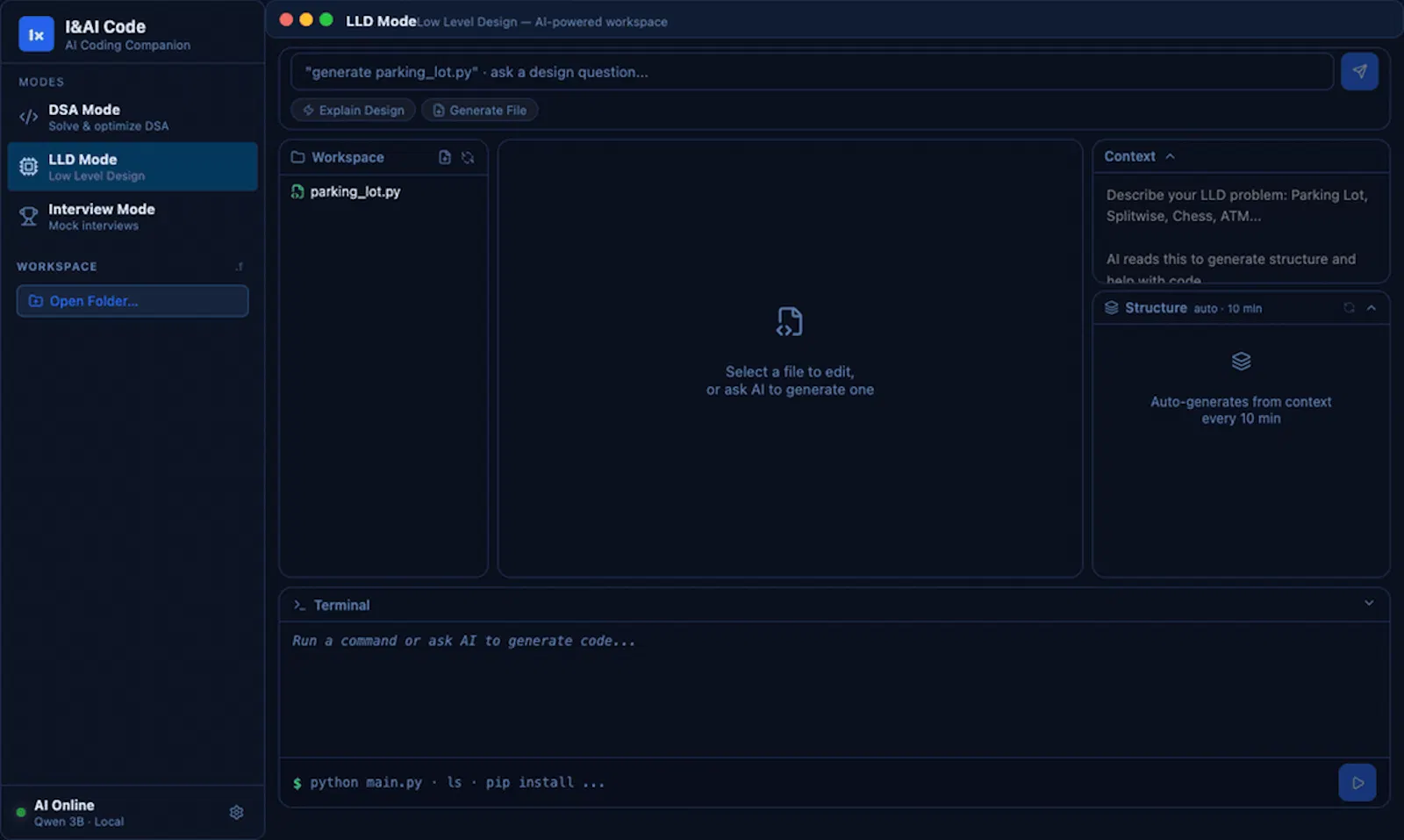 I&AI Code screenshot 1