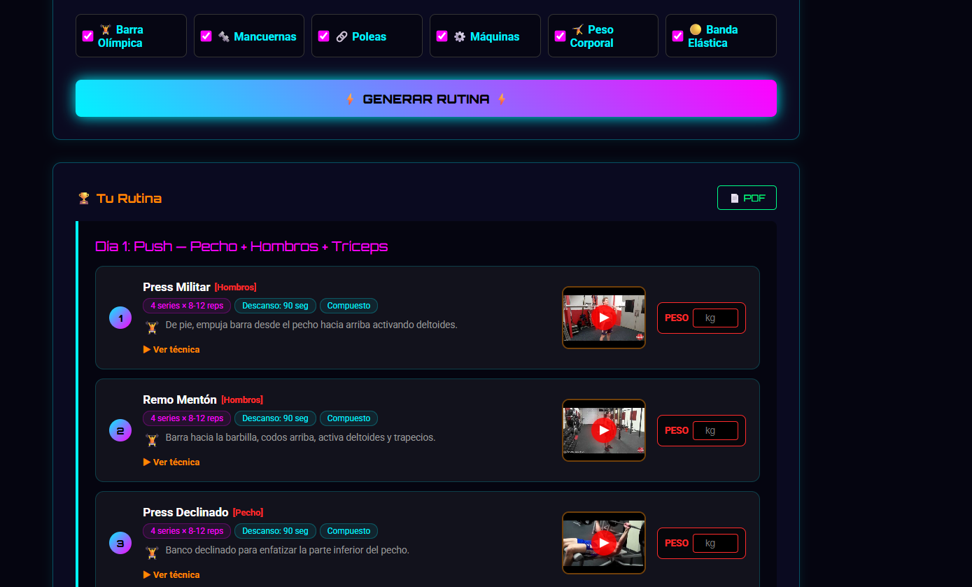 ai-gym-pro-automatic-workout gallery image