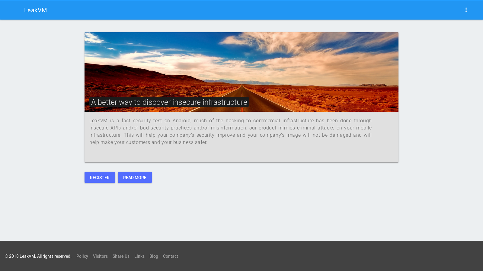 LeakVM for Android gallery image