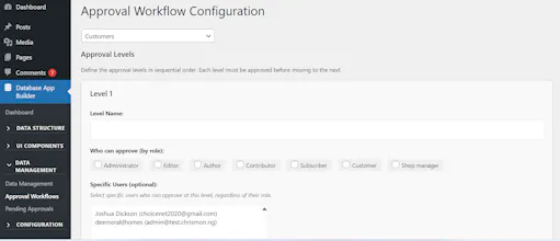 WP Application Builder gallery image