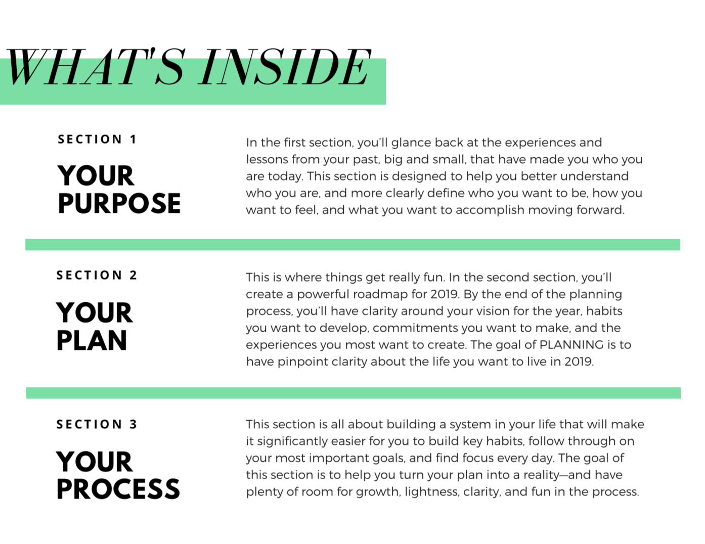 The Best Life Planner 2019 gallery image