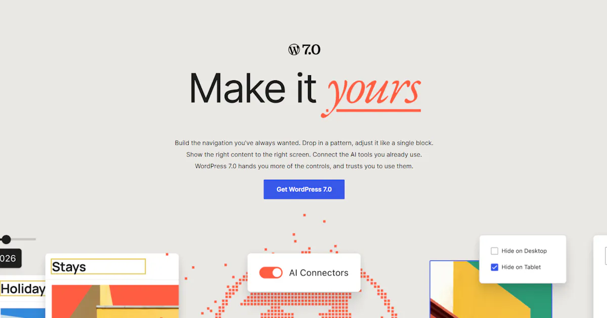 WordPress 7.0