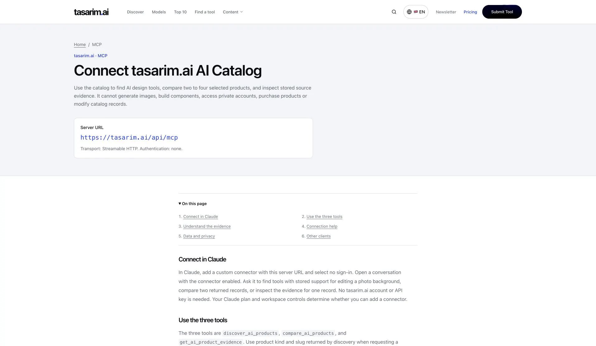 tasarim.ai AI Catalog gallery image
