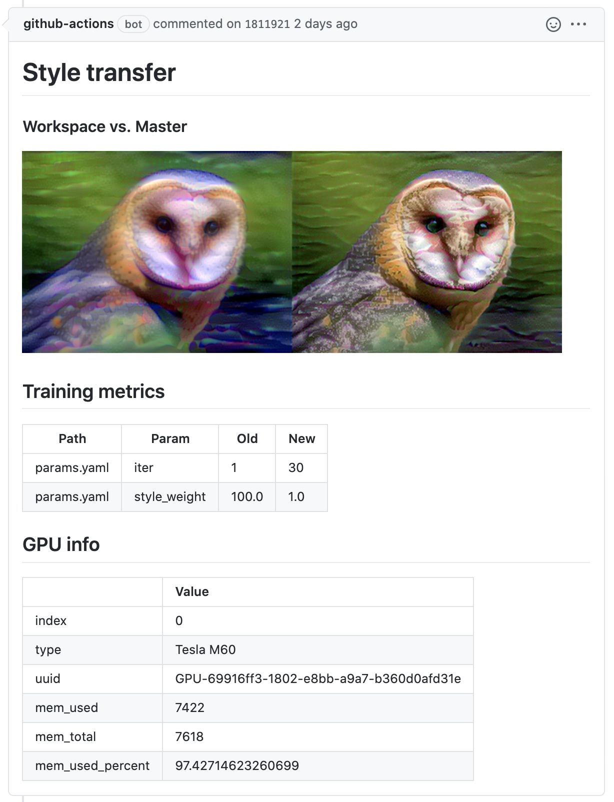 CML - CI/CD for Machine Learning gallery image