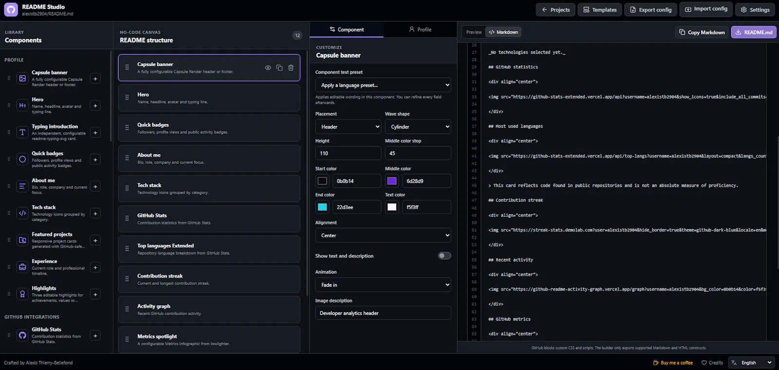 README Studio screenshot 3