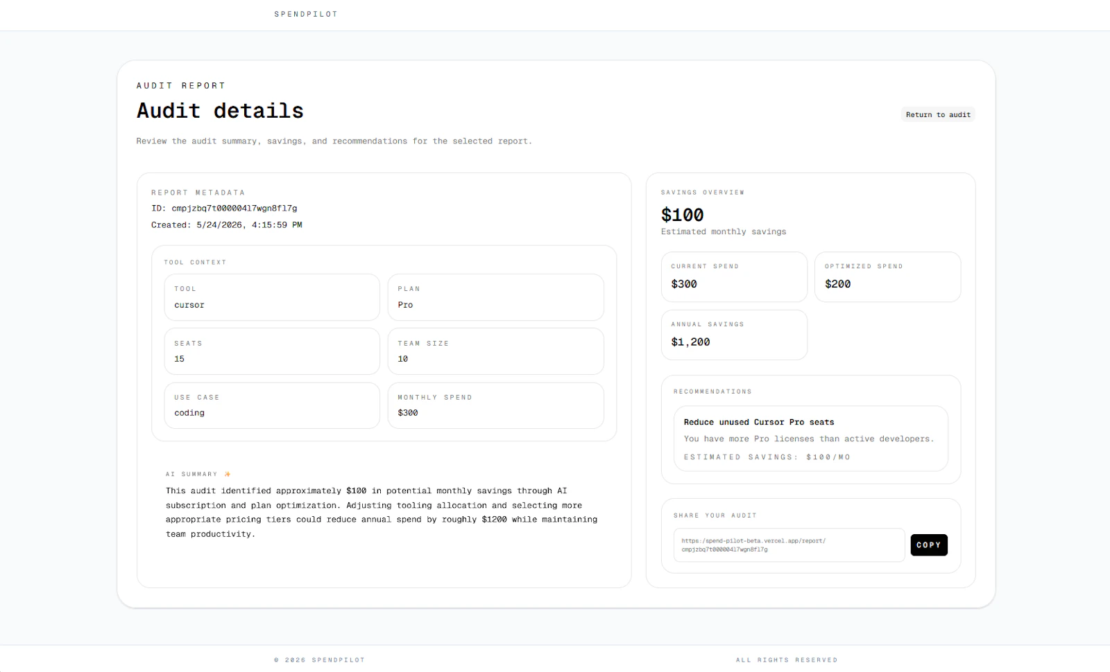 SpendPilot screenshot 4