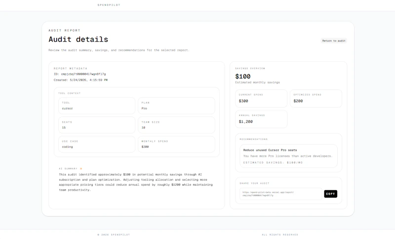 SpendPilot screenshot 4