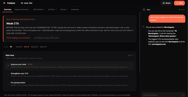 FixMyAd screenshot 2