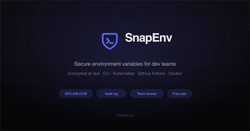 SnapEnv screenshot 1
