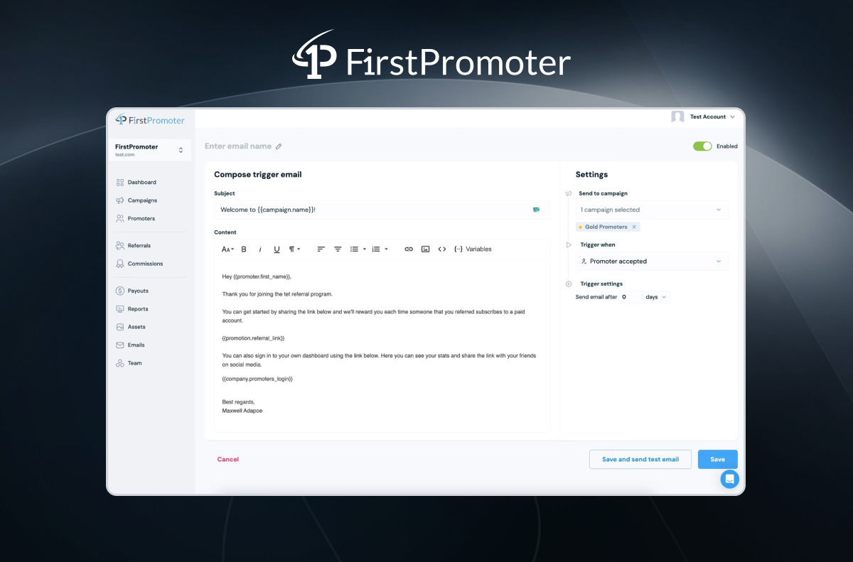 FirstPromoter gallery image