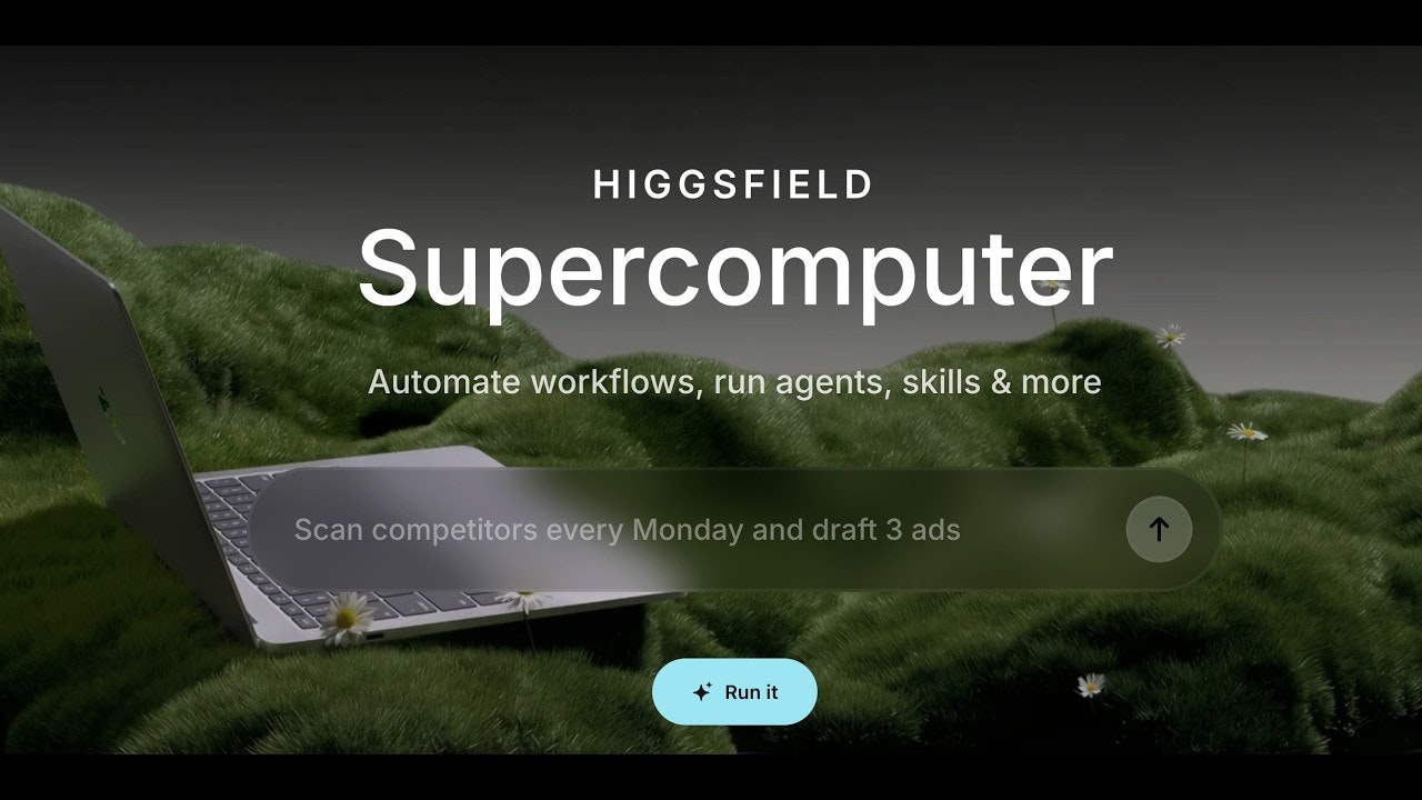 Higgsfield Supercomputer gallery image