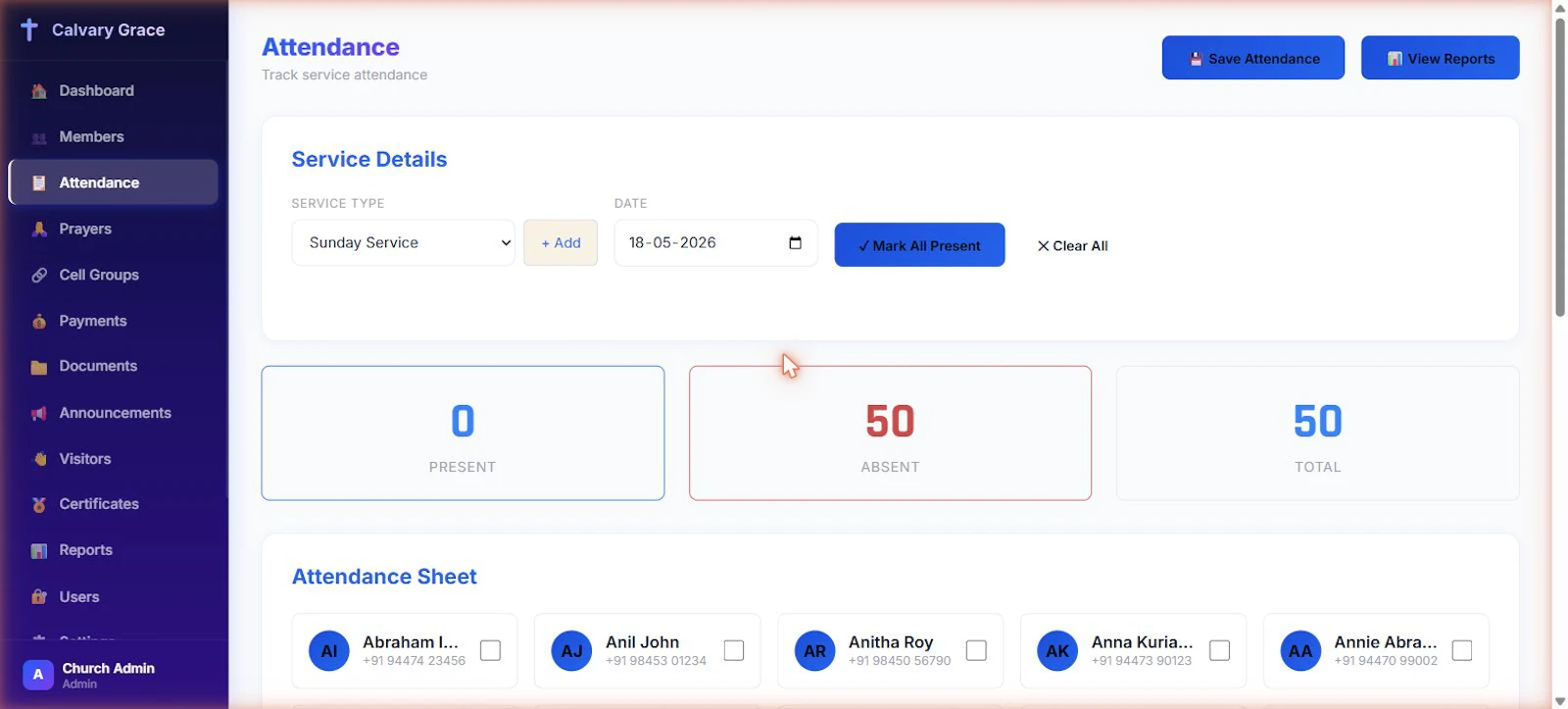 Church CMS screenshot 4