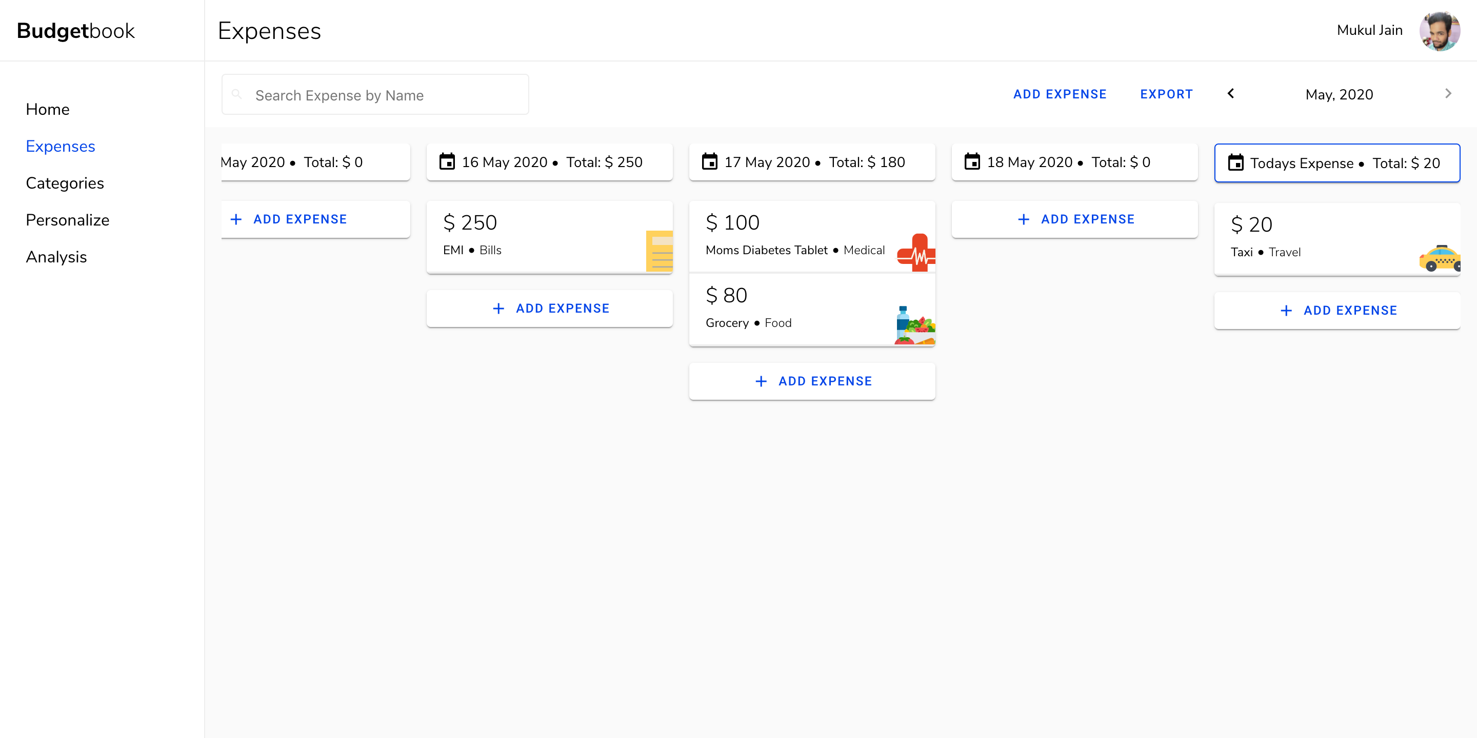 Budget Book gallery image