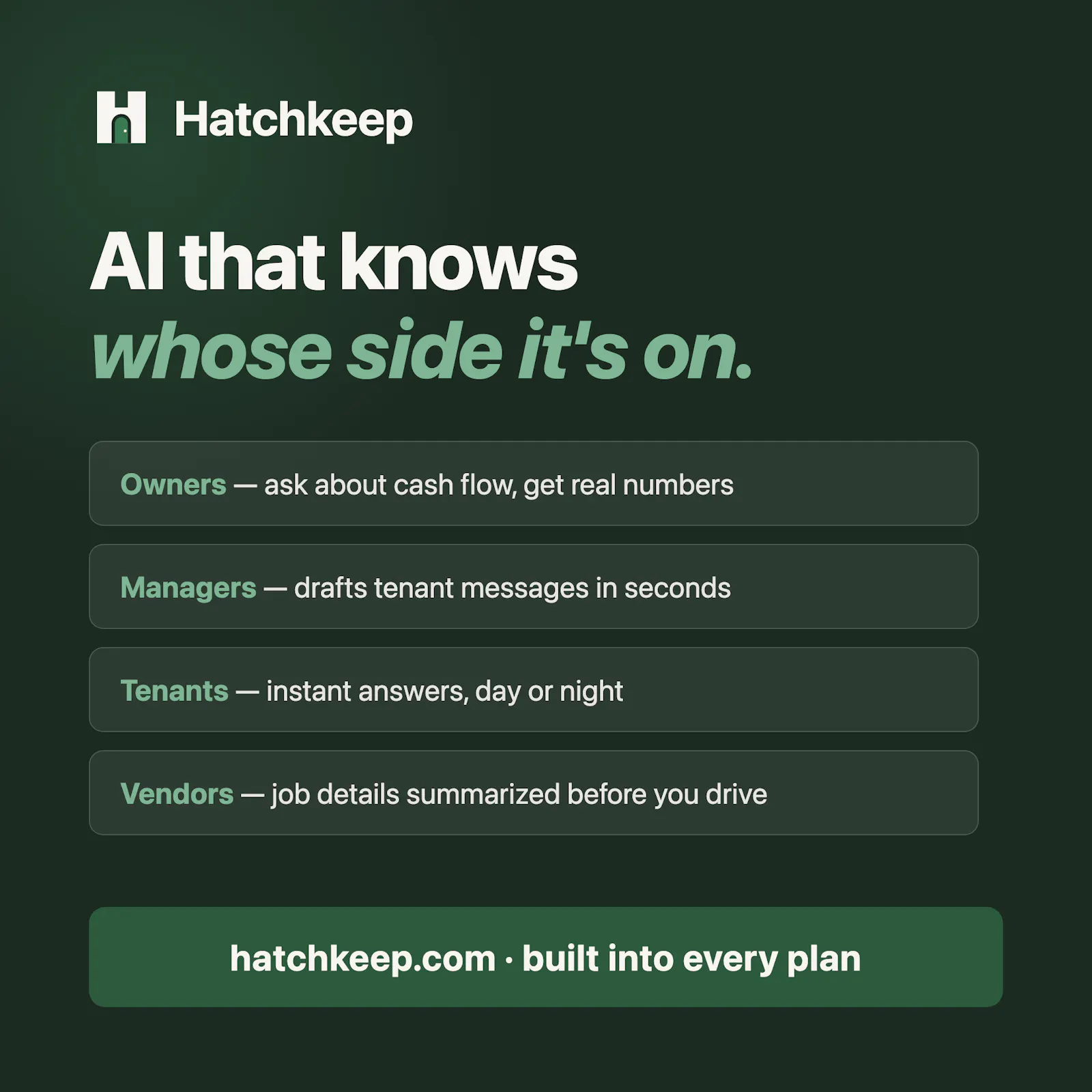 Hatchkeep — Free Property Management  screenshot 26