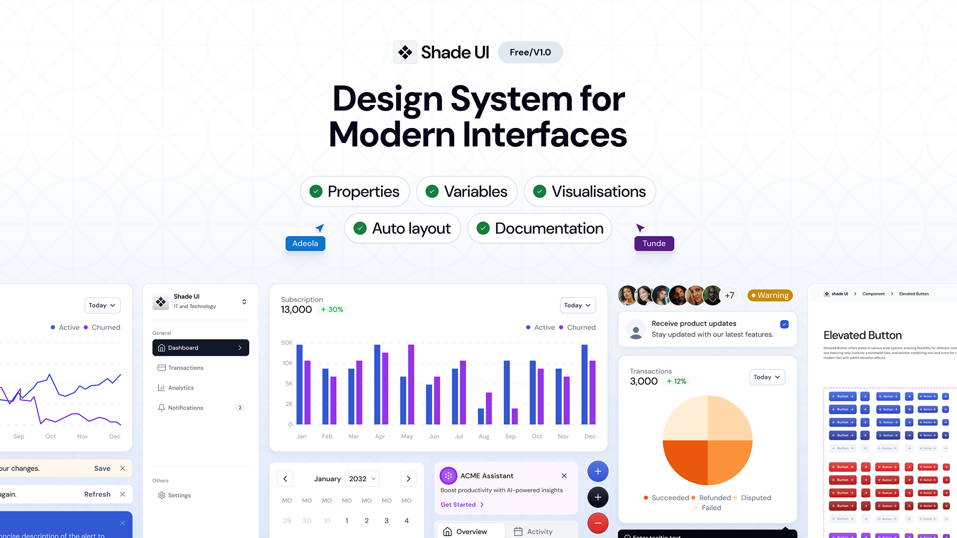 ShadeUI gallery image