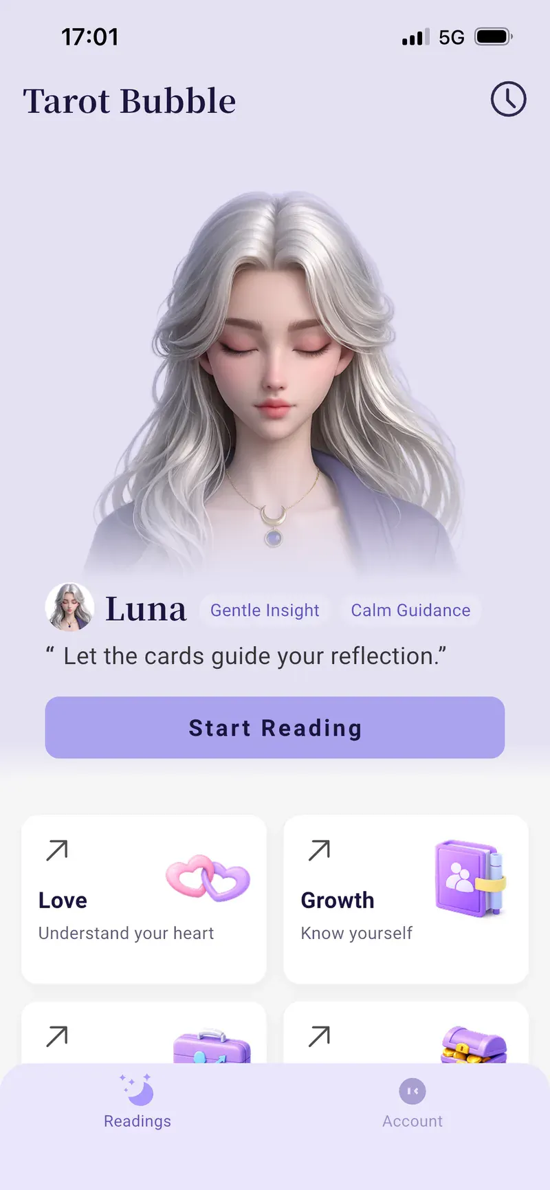 Tarot Bubble screenshot 2