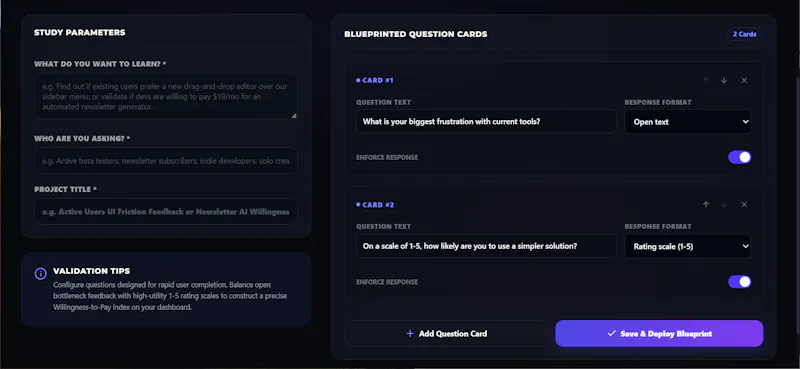 SignalForm screenshot 3