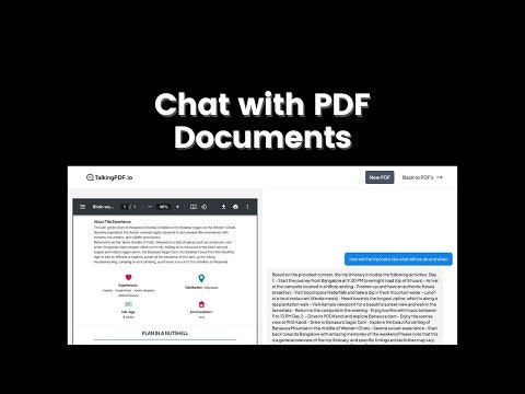 startuptile TalkingPdf.io-Talk to PDFs - ask summarise & find info effortlessly