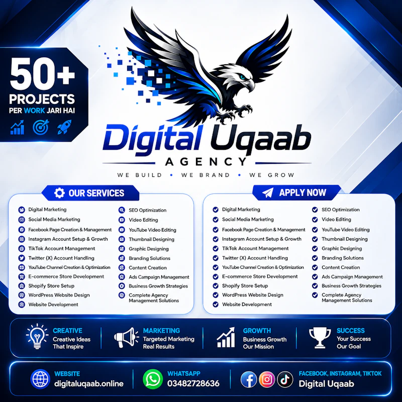 Digital Uqaab Agency screenshot 2