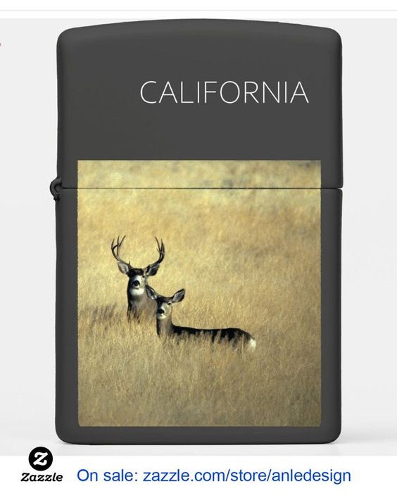 California mule deer - Zippo Lighter gallery image