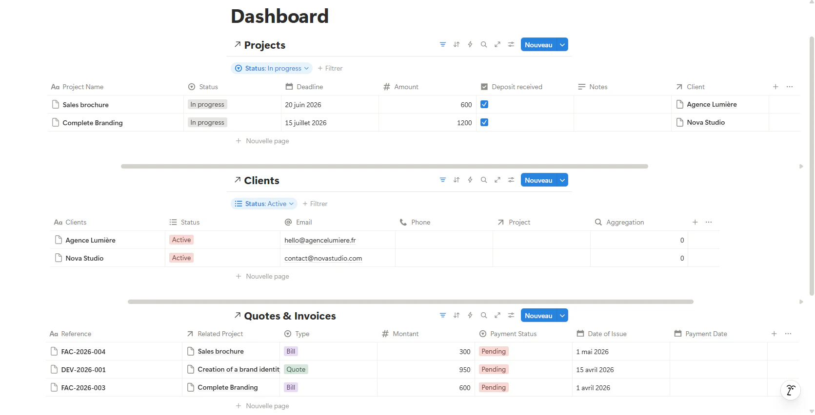 Freelance Creative Bundle screenshot 2