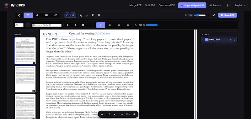 Bynd PDF screenshot 4