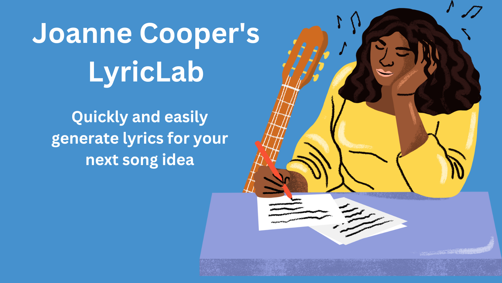 Joanne Coopers Lyriclab media 2