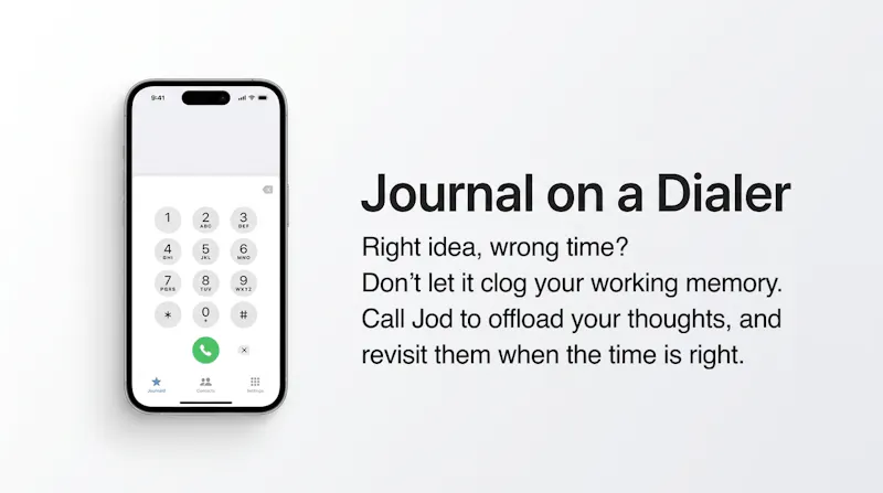 Journal on a Dialer screenshot 1