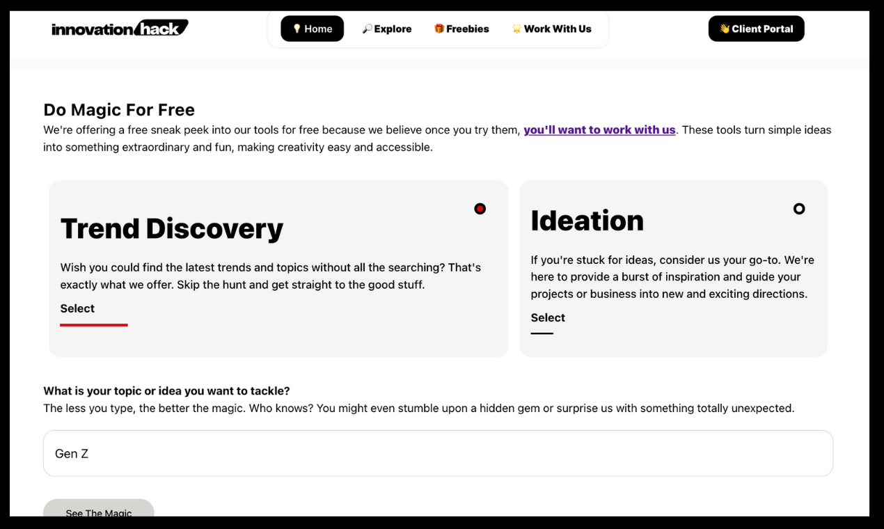 Innovationhack media 2