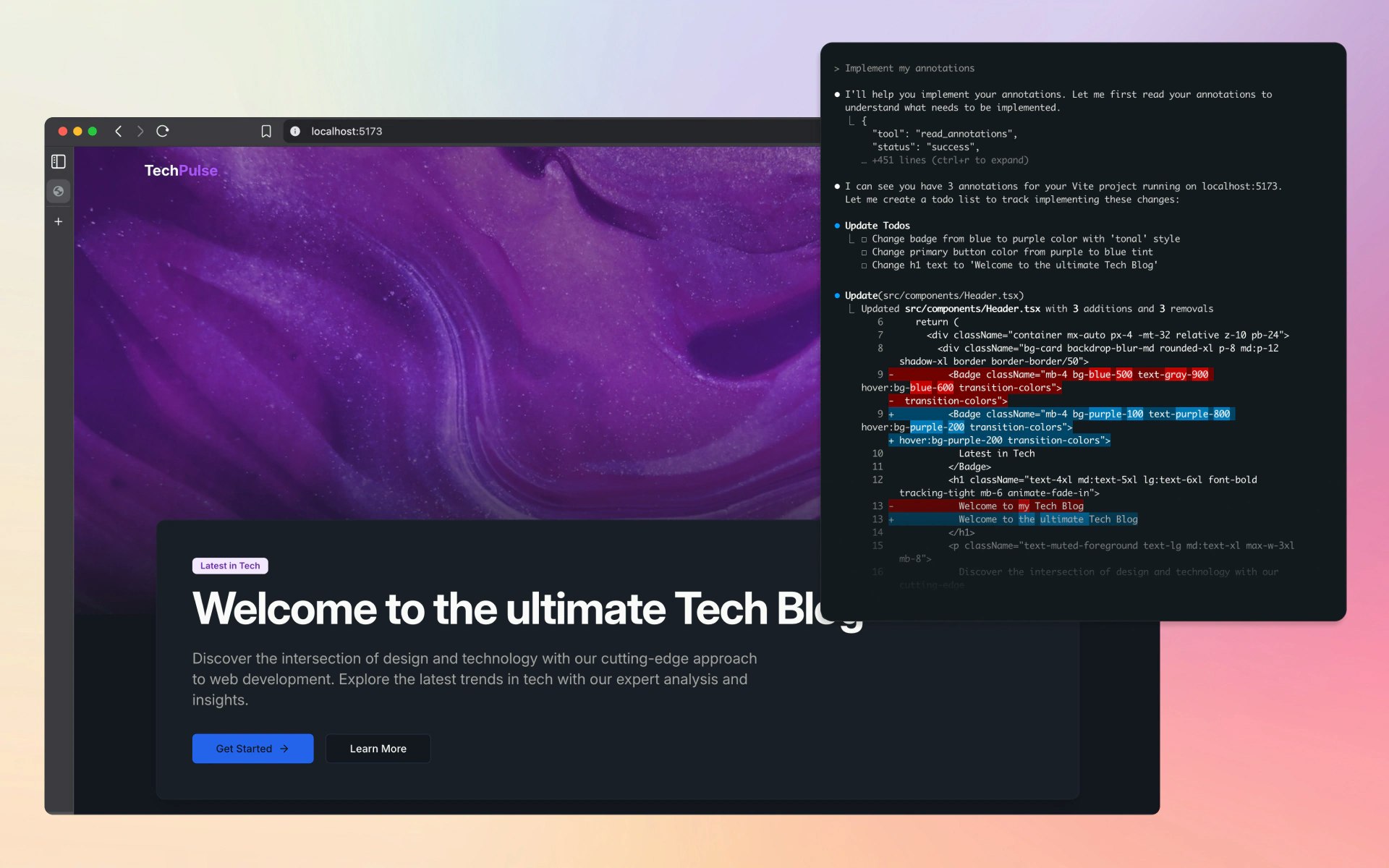 Stimmung Anmerkungen - 10x Ihre Vibe-Coding-Workflow schreiben visuelle Annotationen Medien 6