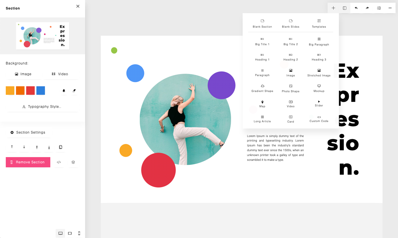 GridlessBuilder.js gallery image