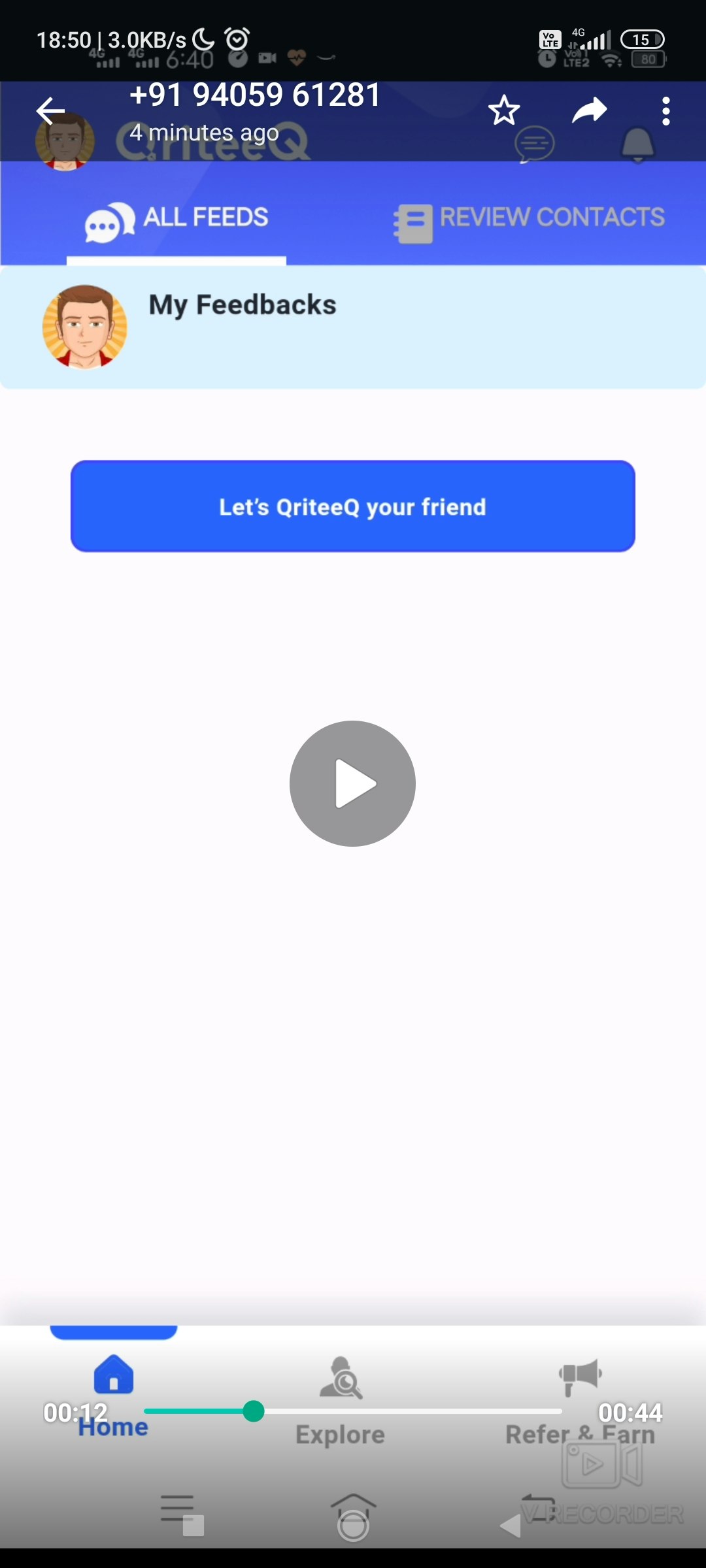 QriteeQ app - People rating and review app media 1