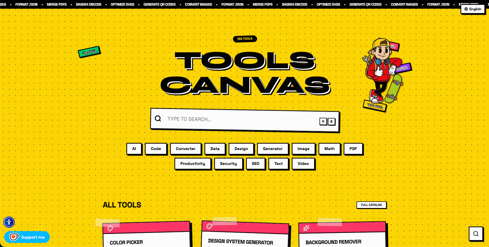 ToolsCanvas 项目横幅