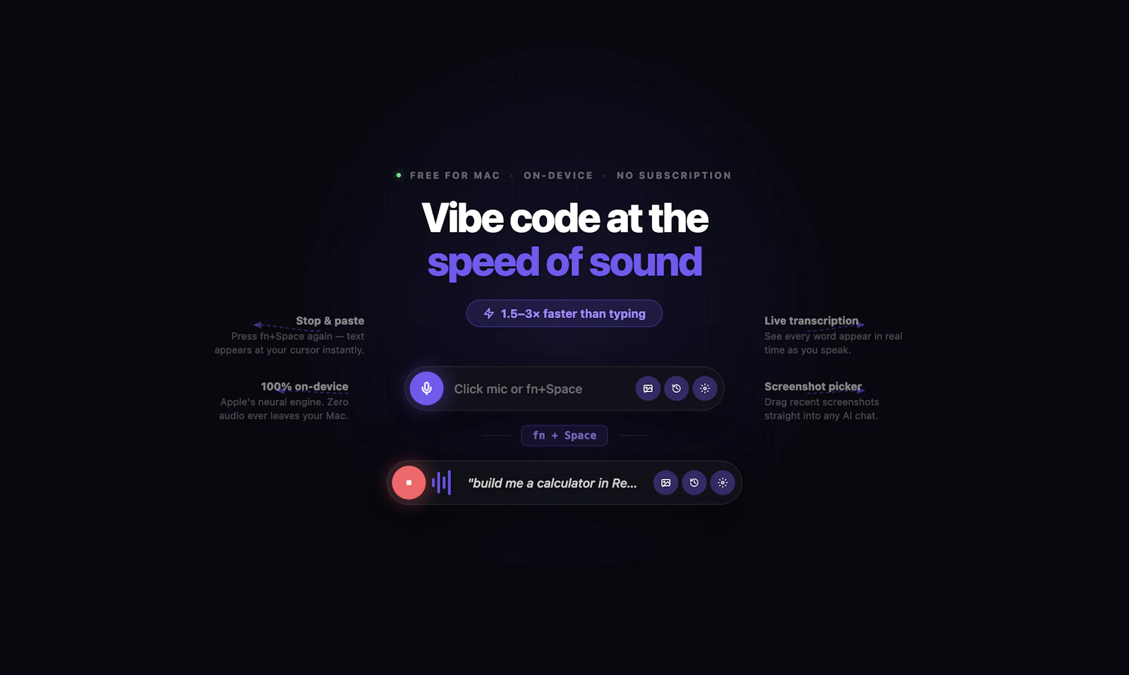 VibeTalk screenshot 1