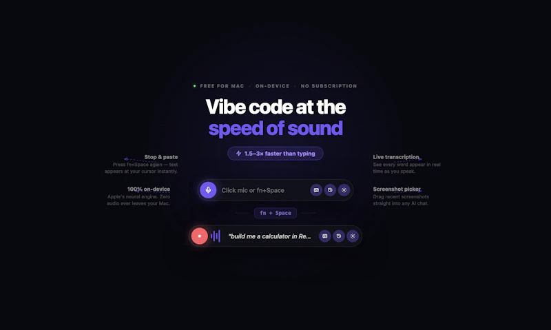VibeTalk screenshot 1