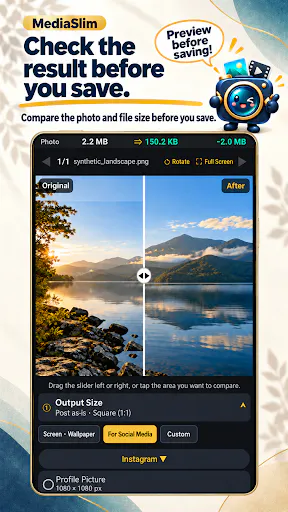 MediaSlim for Android gallery image