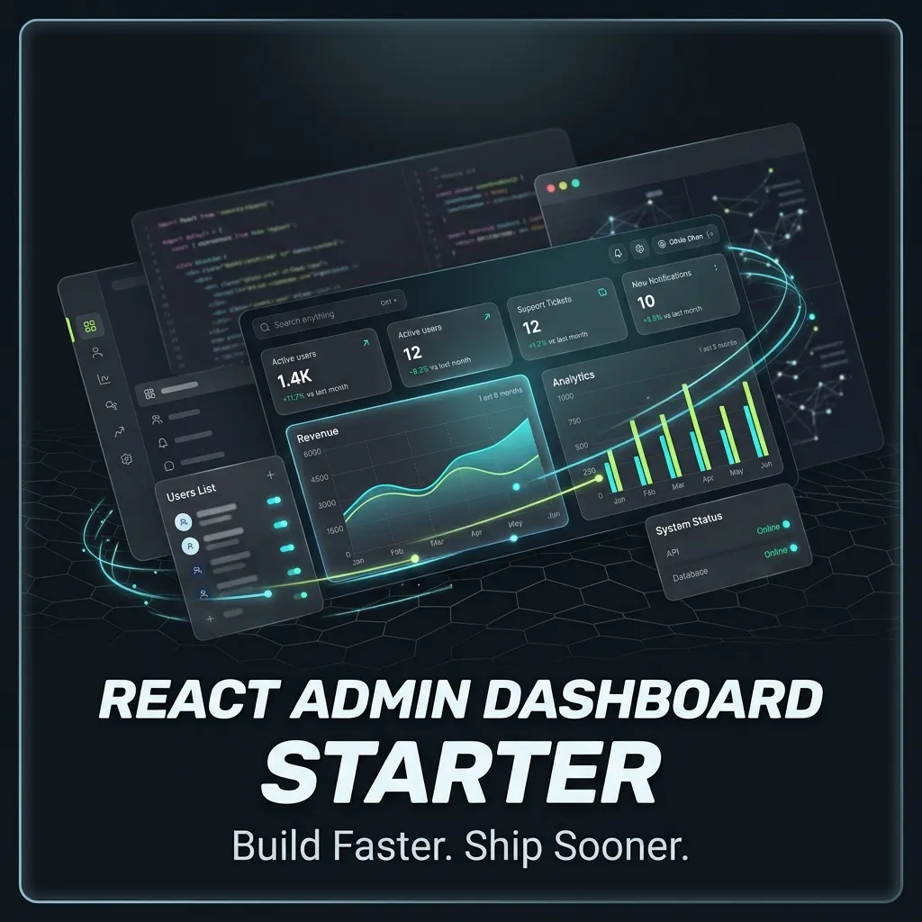 React Admin Dashboard Starter