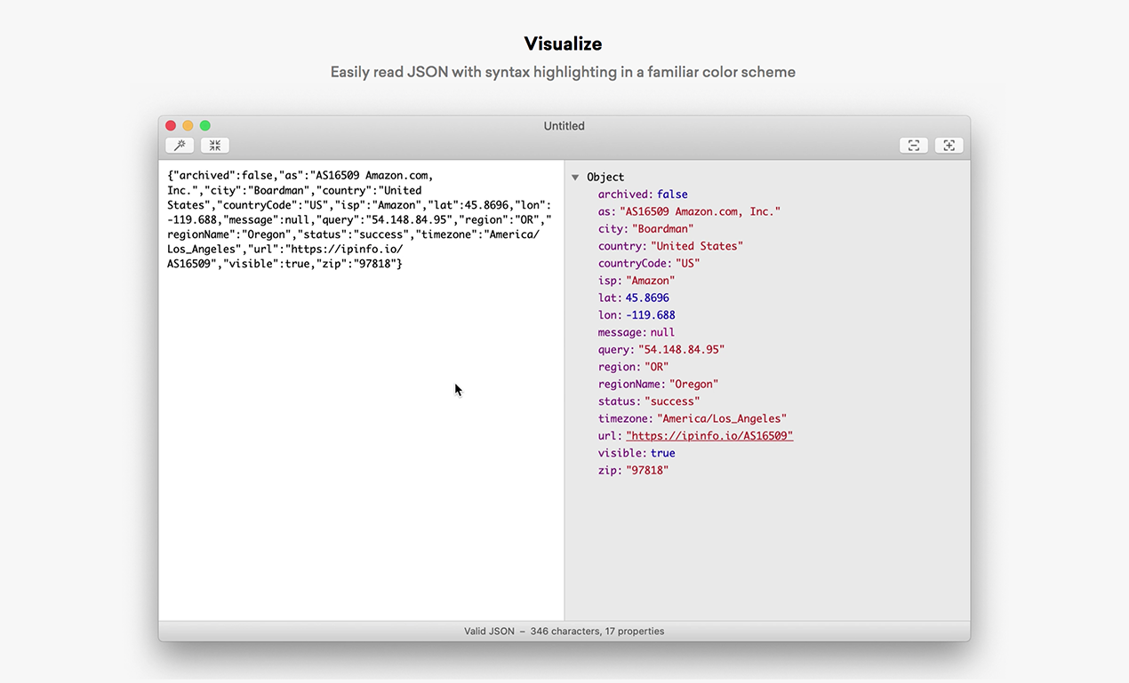JSON Viewer gallery image