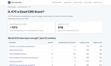 CRS Calculator gallery image