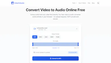 FreeVideoToAudio gallery image
