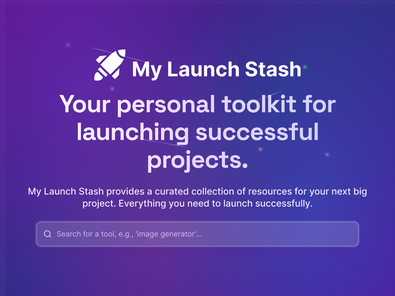 My Launch Stash gallery image