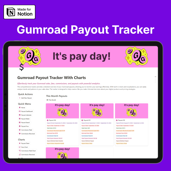 Gumroad Payout Track... logo