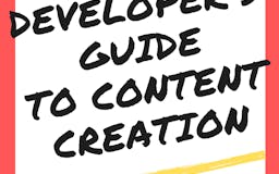 Developer's Guide to Content Creation media 1