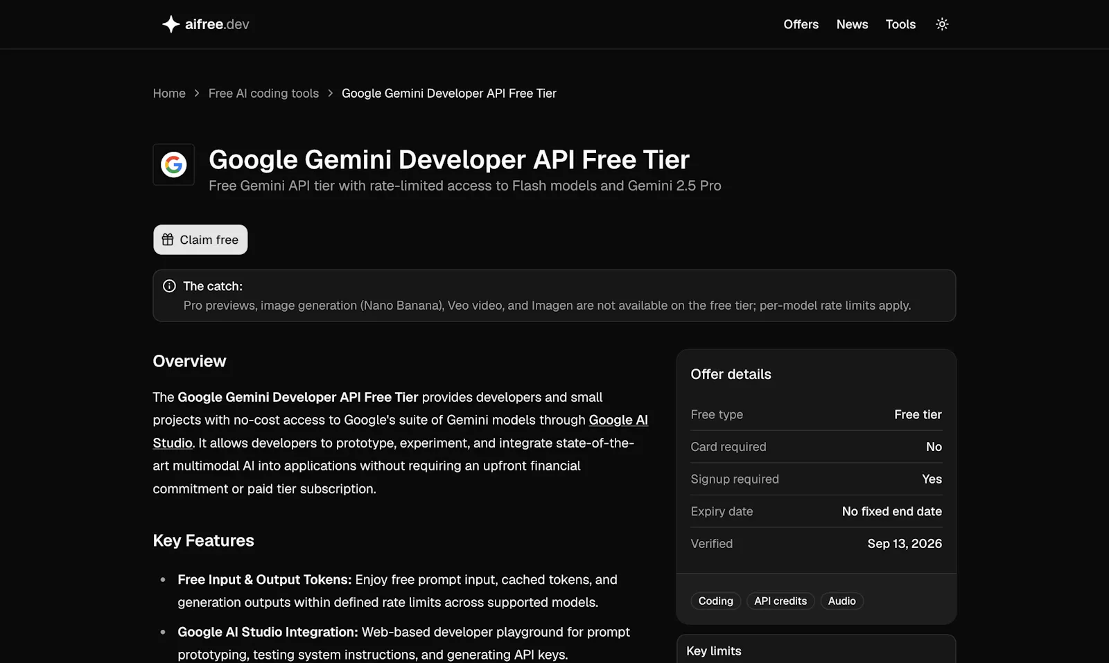 aifree.dev screenshot 4