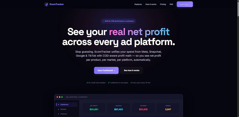  EcomTracker screenshot 4